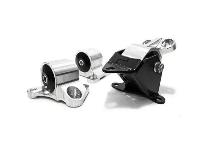 Innovative 96-00 Civic B/D Series Black Aluminum Mounts 95A Bushings (2 Bolt)