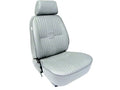 PRO 90 W/HEADREST GREY VINYL LEFT