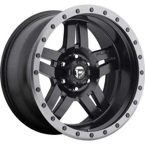 ~(40 lbs. 23X23X13)~ ANZA 20x10 5x127.00 MATTE BLACK GUN METAL RING (-18 mm)