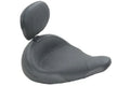 Mustang 83-21 Harley Electra Glide,Rd King Police Std Touring Solo Seat Textured - Black