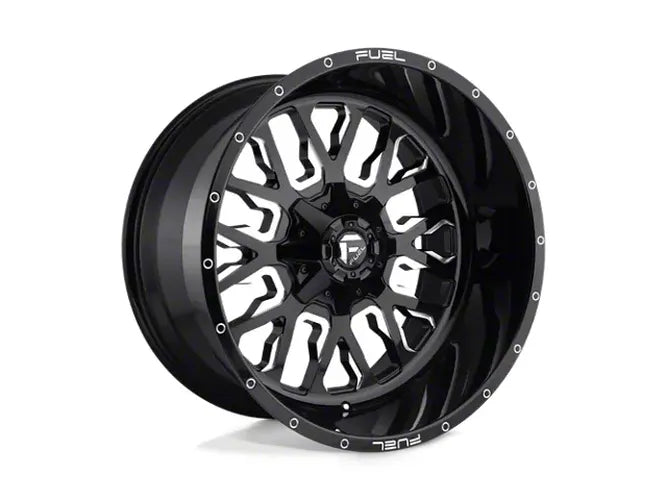 ~(44 lbs. 23X23X13)~ STROKE 20x10 5x114.30/5x127.00 GLOSS BLACK MILLED (-18 mm)