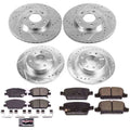 Power Stop 16-18 Chevrolet Malibu Front & Rear Z23 Evolution Sport Brake Kit