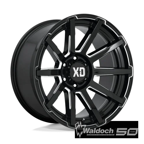 XD847 20X10 5X5.0 G-BLK MILL 12MM