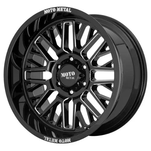 MO802 22X10 8X6.5 G-BLK MILL -18MM