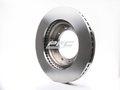 R1 03-10 GMC C5500 Topkick Front Right Drilled & Slotted Black Brake Rotor