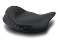Mustang 08-21 Harley Electra Glide Std,Rd Glide,Rd King,Str Glide Super Touring Solo Seat - Black