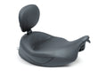 Mustang 08-21 Harley Electra Glide Std,Rd Glide,Rd King,Str Glide Super Touring Solo Seat - Black