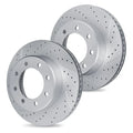 R1 Concepts Brake Rotor- Carbon D/S Fits Ford E-350