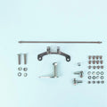TAIL MOUNT SHIFTER D FMX TRANS W/BLK 8IN SGL BEND LEVER & MUSHROOM BLK KNOB