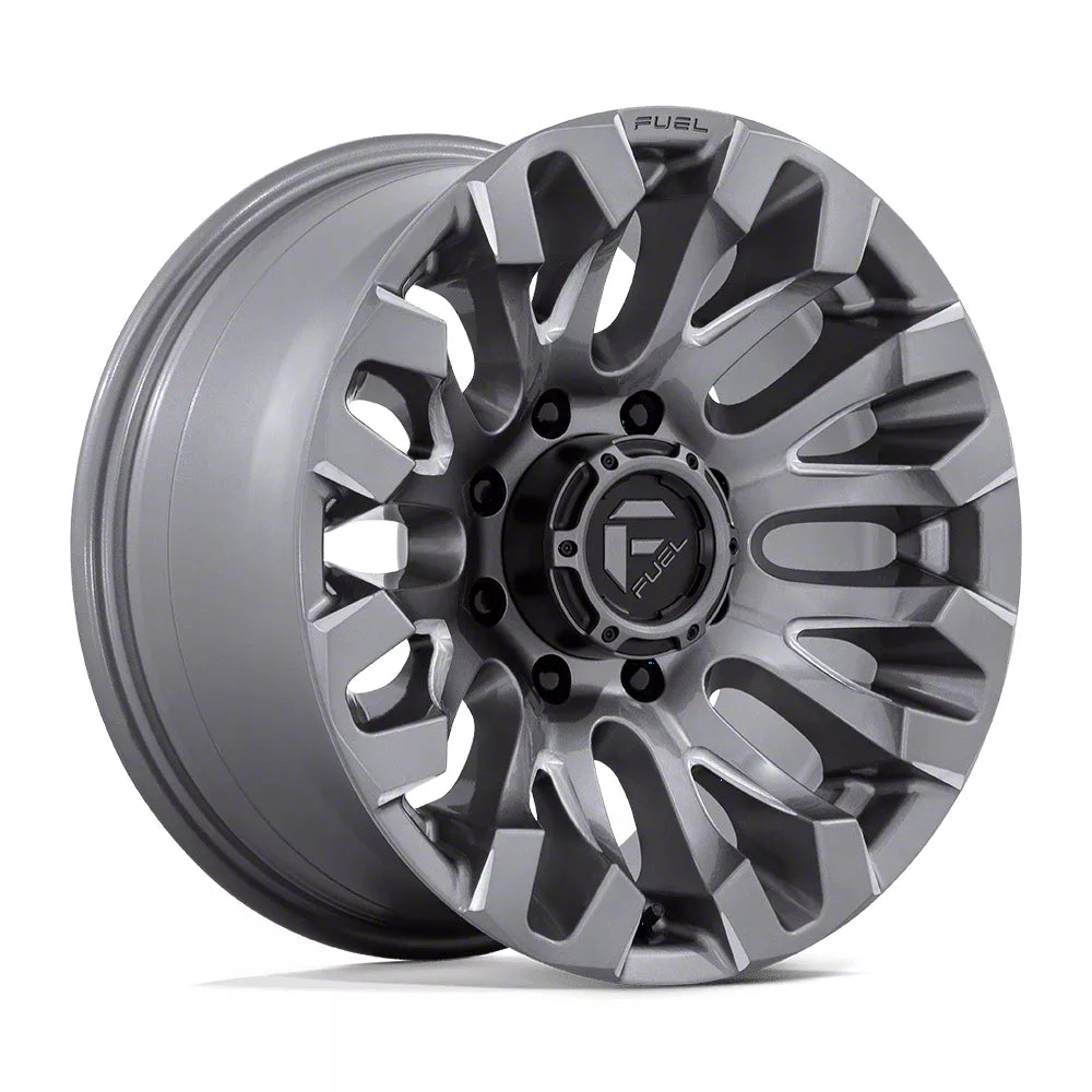 ~(62 lbs. 27X27X17)~ STROKE 24x14 8x165.10 GLOSS BLACK MILLED (-75 mm)