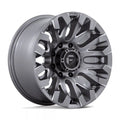 Fuel Wheels black auto part