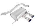 Megan Cat-Back VW Golf R (MK6) Only 12-13 Turbo Type Exhaust Burnt Stainless Rolled Tips