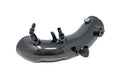 Torque Solution 02-07 Subaru WRX/04-21 STI HD Hard Turbo Inlet - Carbon Fiber - OEM / 2.4in Inlet