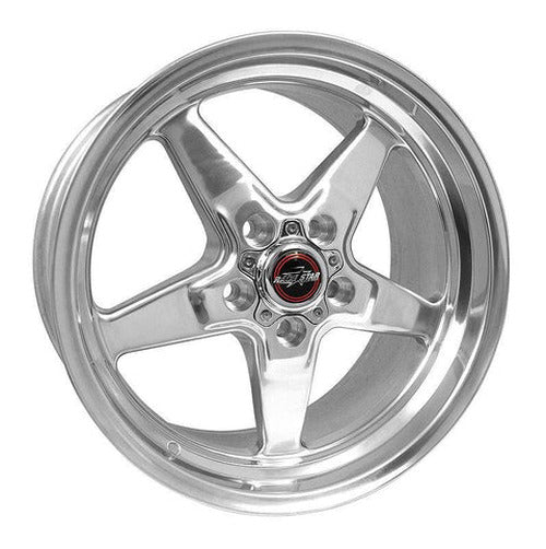 Race Star 92 Drag Star 17x9.50 5x4.75bc 6.88bs Direct Drill Polished Wheel