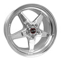 Race Star 92 Drag Star 17x9.50 5x4.75bc 6.88bs Direct Drill Polished Wheel