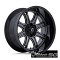 D853 20X9 8X180 M-GNMTL BLK-LP 1MM