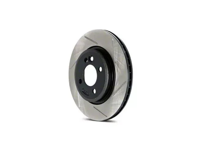 SPORT SLOTTED BRAKE ROTOR; REAR LEF