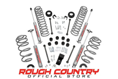 1x 1642 1x 1653BOX1 3.25 Inch Lift Kit 6 Cyl Jeep Wrangler TJ 4WD (1997-2002)