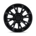 FUEL WHEELS TANTRUM 20X9 5X5 71 20 M-BLK CAST ALUMINUM MATTE BLACK FC895MX20905020