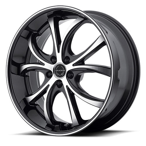 ABL8 22X10 5X4.5/4.75 MCH W/BLK LIP