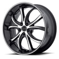 ABL8 22X10 5X4.5/4.75 MCH W/BLK LIP