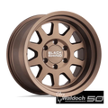 BRSDM 17X9.5 6X5.5 M-BRNZ -18MM