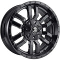 D596 20X9 5X5.5/150 MT-BLK-GBL 20MM