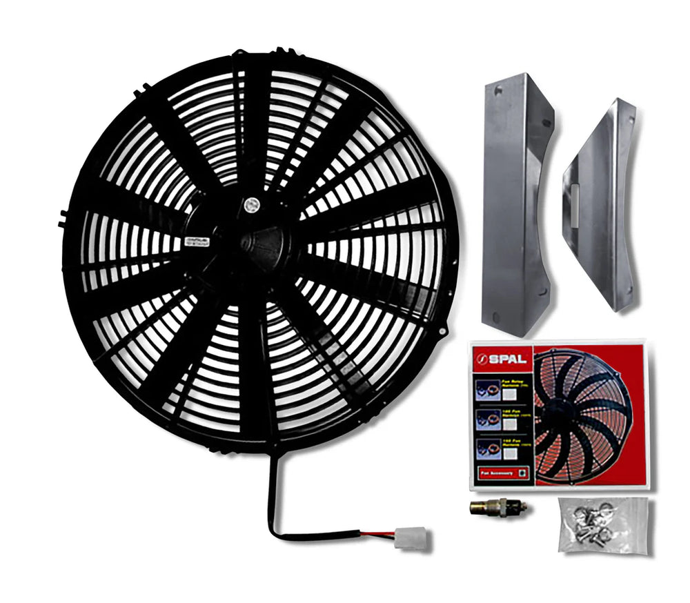 DEWITTS 16IN FAN KIT 2300 CFM BOLT 6372 CORVETTE W/ SURGE TANK