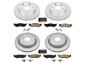 Power Stop 04-06 Dodge Durango Front & Rear Z17 Evolution Geomet Coated Brake Kit