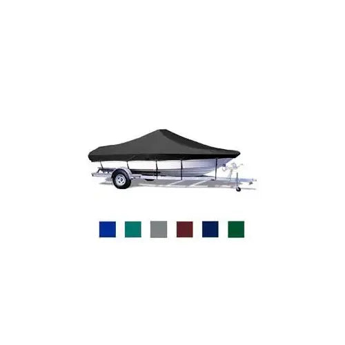 HOT SHOT BOAT COVERVHULL CNTR CONS 22FT5IN23FT4IN X 102INHUNTER GREEN