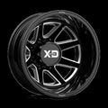 XD845 22X8.25 8X210 G-BLK MILL -195MM