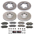 Power Stop 15-19 Ford Transit-150 Front and Rear Semi-Coated Rotor Kit