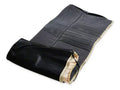8187 C/K SEAT UPHOLSTERY KIT DELUXE PLEAT VINYL/CLOTH BLACK/SILVER