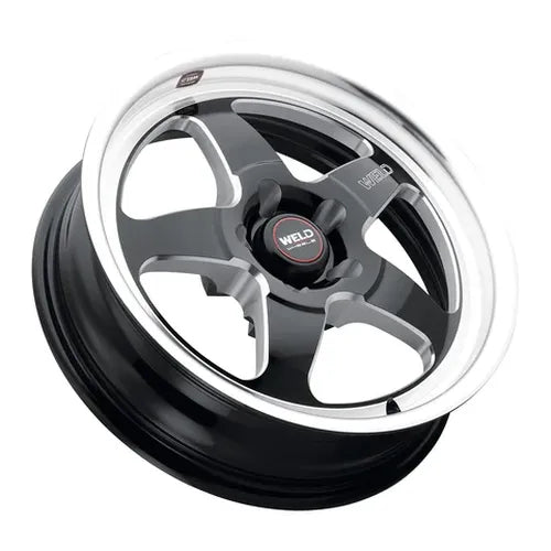 Weld 18x5 Ventura Drag 5x120 ET-26 BS 1.97 Gloss Black 78.1