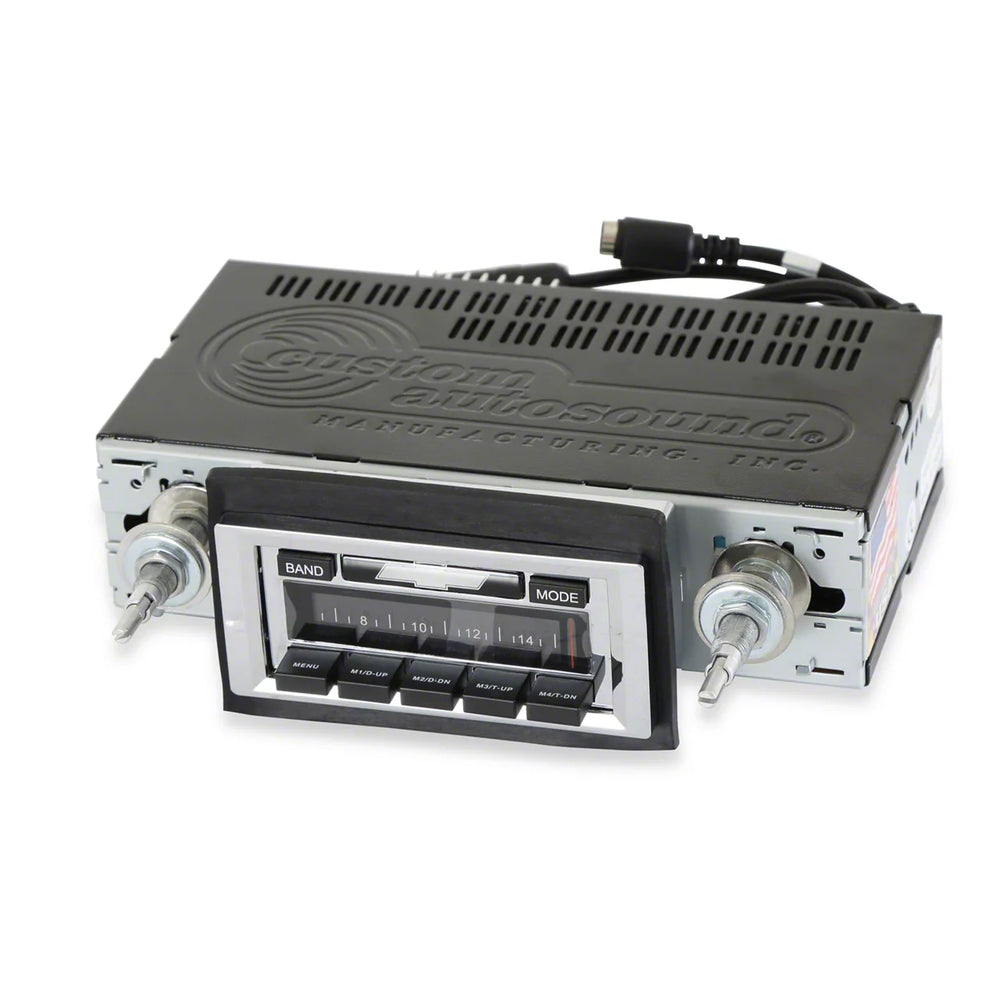 7387 CHEVY BROTHERS TRUCKS MID RANGE STEREO 240 WATTS AMFM ELECTRONIC TUNIN