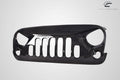 2007-2018 Jeep Wrangler Carbon Creations Predator Grille - 1 Piece