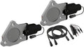 QTP 3in Bolt-On QTEC Dual Electric Cutout Valves - Pair