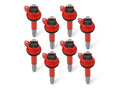 MSD Ignition Coil Blaster Ford Shelby Gt350/500 5.2L V8 Red 8-Pack 2016-2020 Mustang Gt350/Gt350R 2020 Mustang Gt500 5.2L Supercharged MSD Ignition