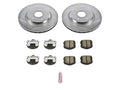 Power Stop 06-13 Chevrolet Corvette Rear Z26 Street Warrior Brake Kit