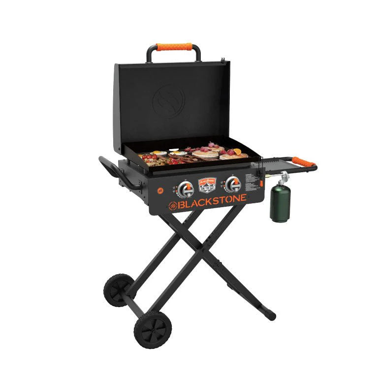 ON THE GO 22IN SCISSOR LEG GRIDDLE WITH HOOD