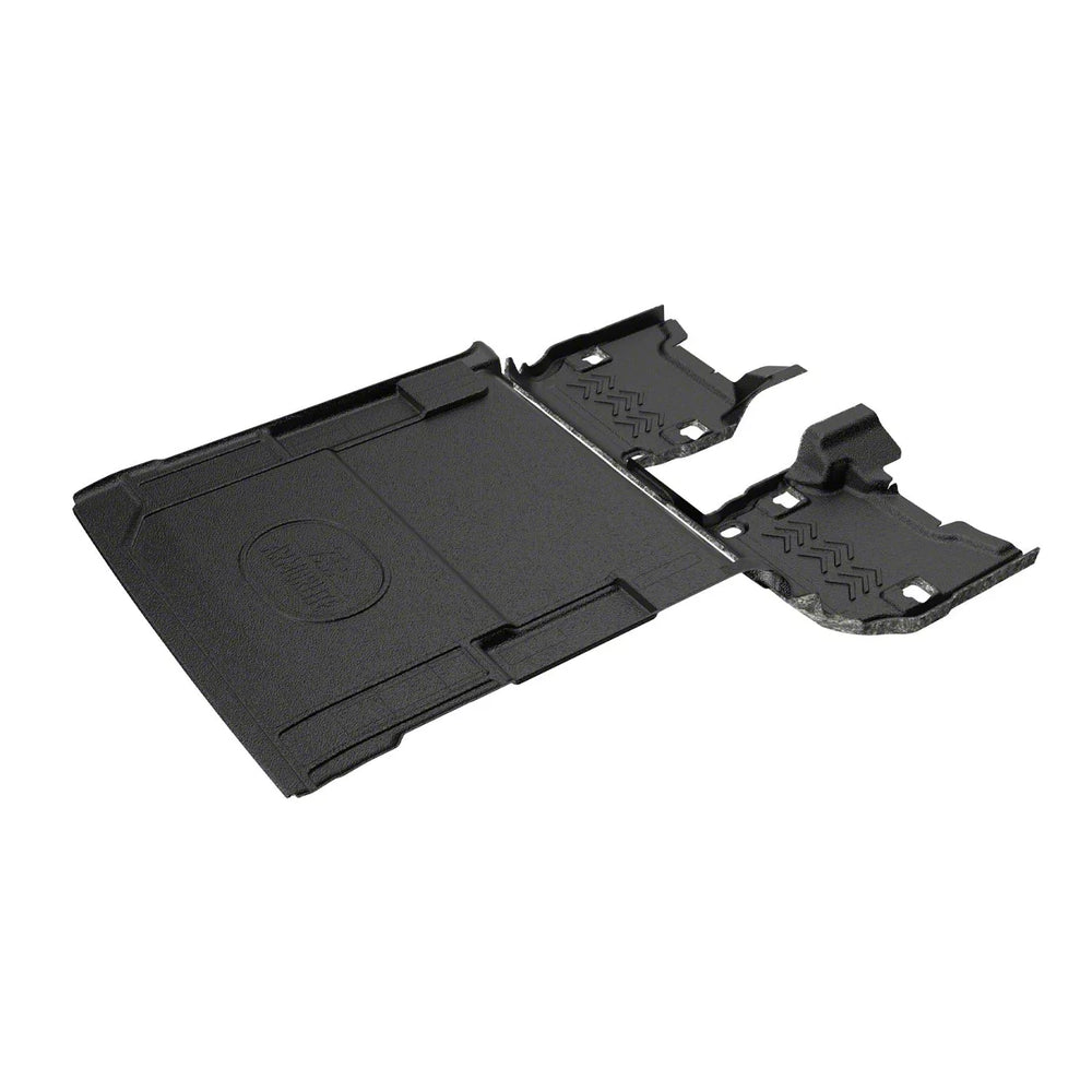 18-current JL 2DR rear flooring and cargo mat mesa smoke