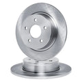 R1 Concepts Brake Rotor- Slotted - Black