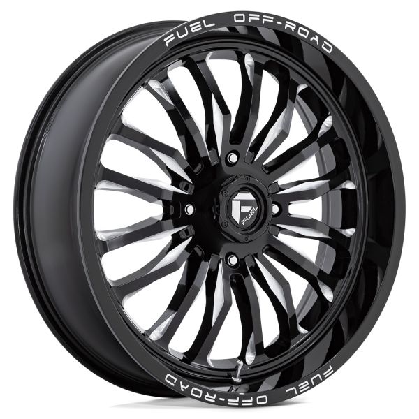 D821 22X7 4X137 GBLK MILL 13MM