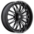D821 22X7 4X137 GBLK MILL 13MM
