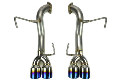 Extreme Turbo Systems blue axle-back exhaust
