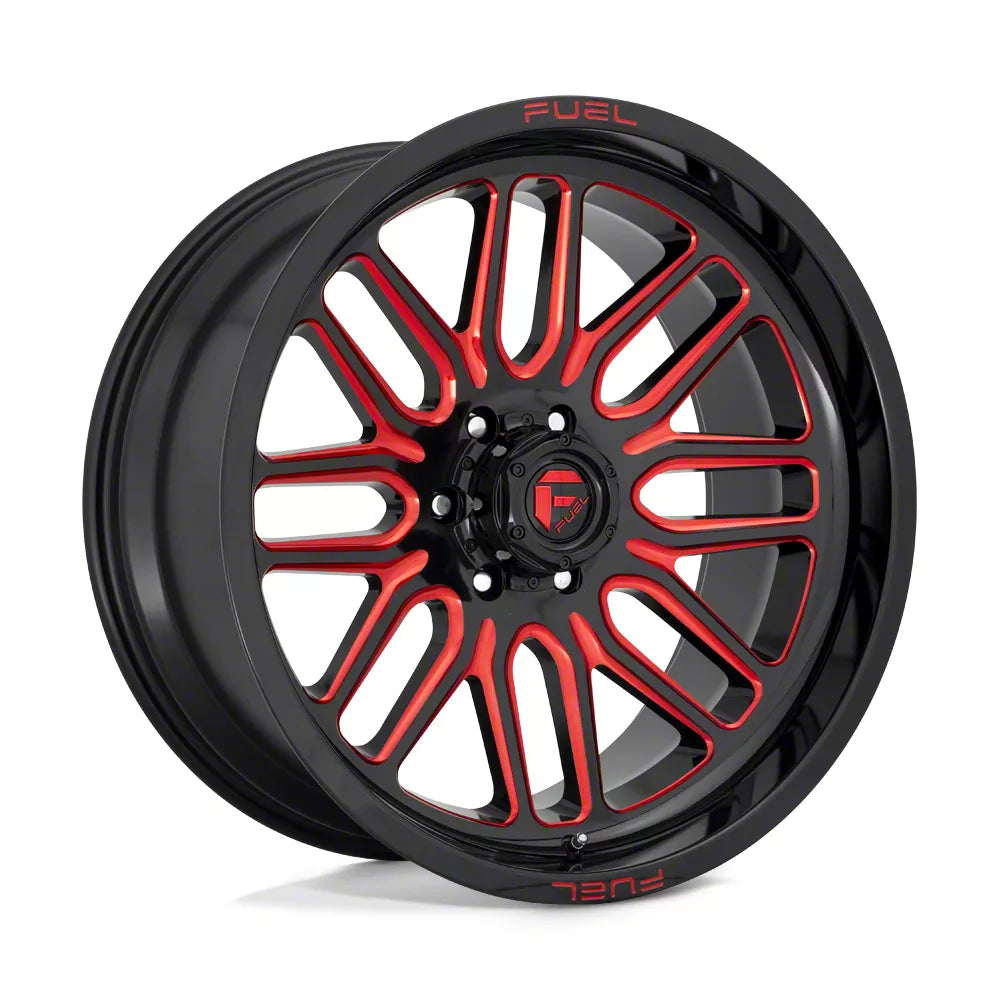Fuel Wheels black auto part