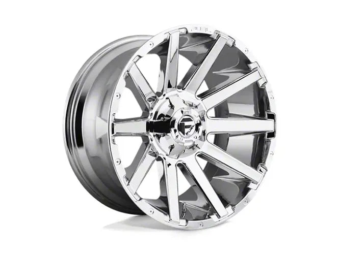 ~(35 lbs. 21X21X12)~ CONTRA 18x9 6x135.00/6x139.70 CHROME PLATED (1 mm)