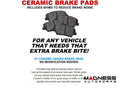 R1 16-18 Smart Fortwo Front Drilled & Slotted Silver Brake Rotor Set w/Optimum OE Pads and Hardware