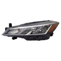 CAPA 2123 NS KICKS HALOGEN HEADLIGHT ASSY LH