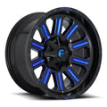 ~(44 lbs. 23X23X12)~ HARDLINE 20x9 8x180.00 GLOSS BLACK BLUE TINTED CLEAR (1 mm)